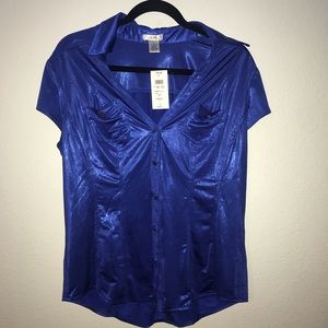Cache Cobalt Blue Top